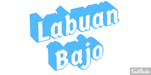 Labuan Bajo Effetto testo