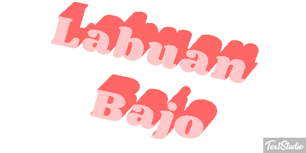 Labuan Bajo Effetto testo