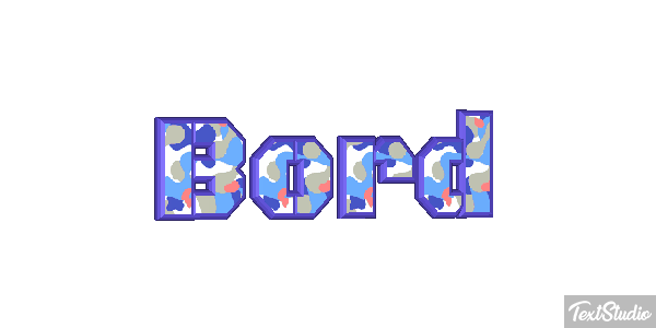 Bord Effet de texte