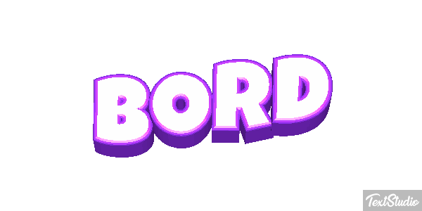 Bord Effet de texte