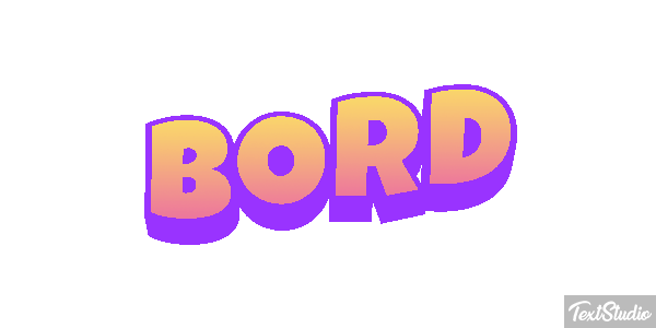 Bord Effet de texte