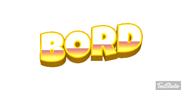 Bord Effet de texte