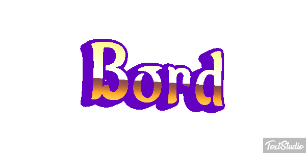 Bord Effet de texte