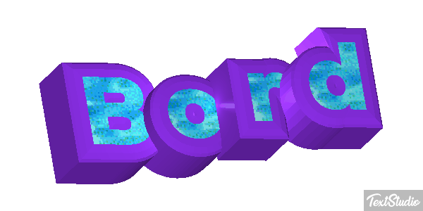 Bord Effet de texte