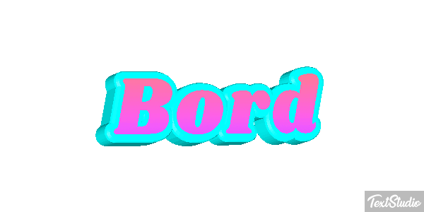 Bord Effet de texte