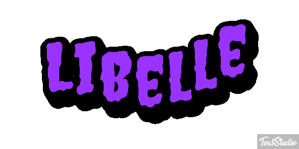 Libelle Effet de texte
