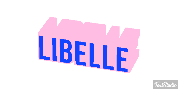 Libelle Effet de texte