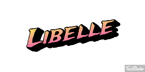 Libelle Effet de texte