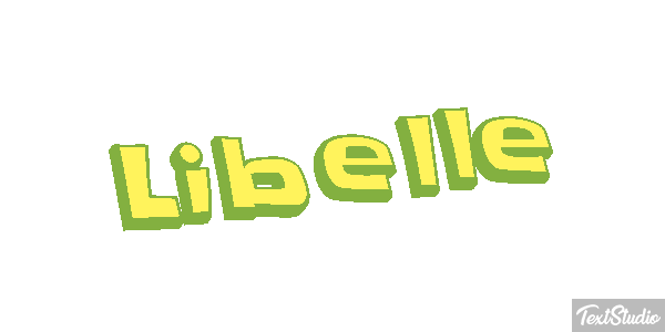Libelle Effet de texte
