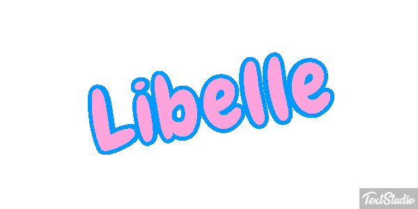 Libelle Effet de texte