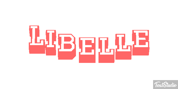 Libelle Effet de texte