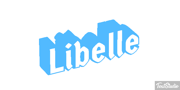 Libelle Effet de texte