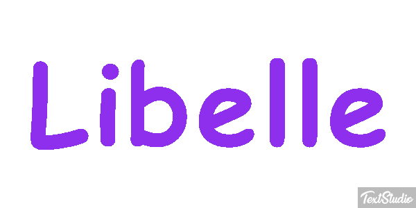 Libelle Effet de texte