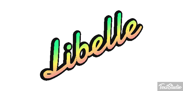 Libelle Effet de texte