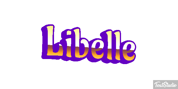 Libelle Effet de texte