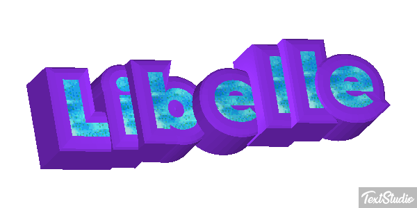 Libelle Effet de texte