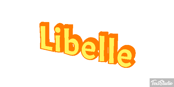 Libelle Effet de texte