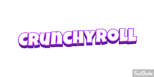 Crunchyroll Efeito do texto