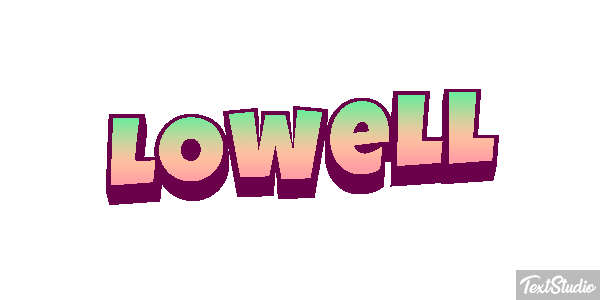 Lowell Tekst effect