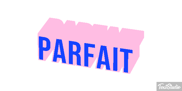Parfait Efekt tekstowy