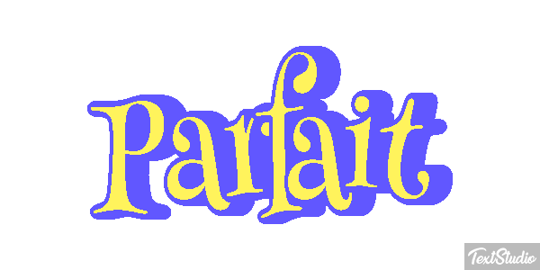 Parfait Efekt tekstowy