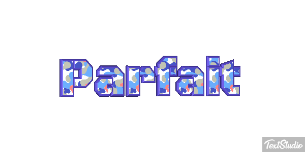 Parfait Efekt tekstowy
