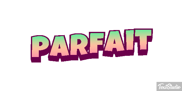 Parfait Efekt tekstowy