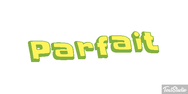 Parfait Efekt tekstowy