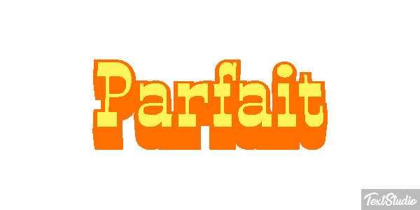 Parfait Efekt tekstowy