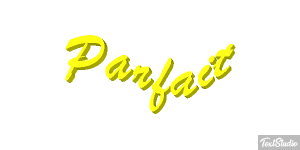 Parfait Efekt tekstowy
