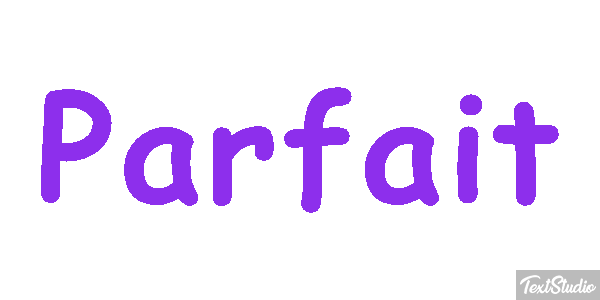 Parfait Efekt tekstowy