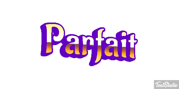 Parfait Efekt tekstowy