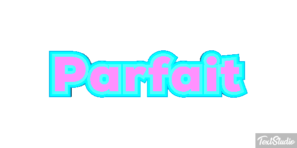 Parfait Efekt tekstowy