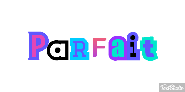 Parfait Efekt tekstowy