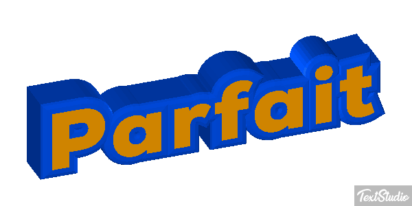 Parfait Efekt tekstowy