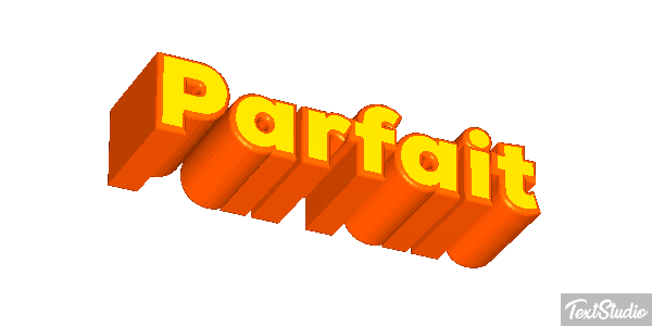 Parfait Efekt tekstowy