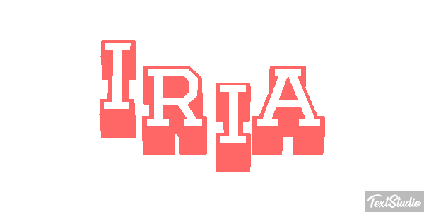 Iria Efecto de texto