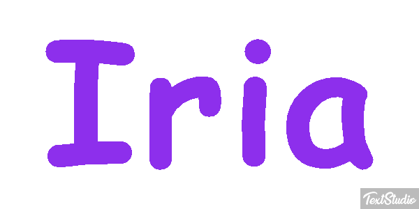 Iria Efecto de texto