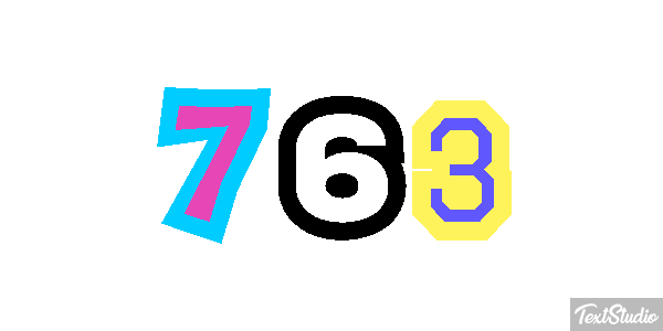 763 Effet de texte