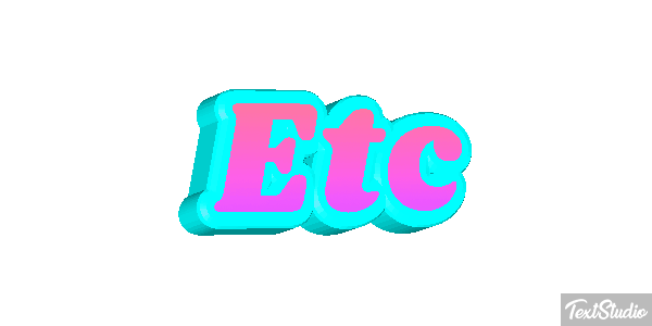 Etc Metin efekti