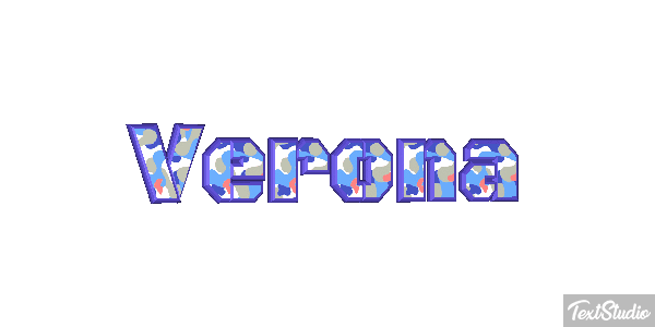 Verona Efecto de texto