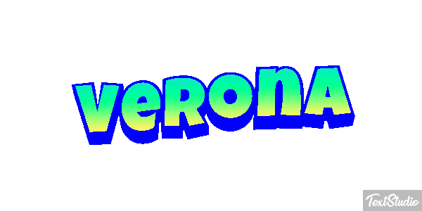Verona Efecto de texto