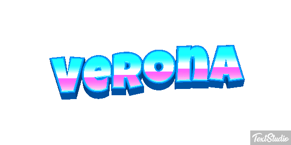 Verona Efecto de texto