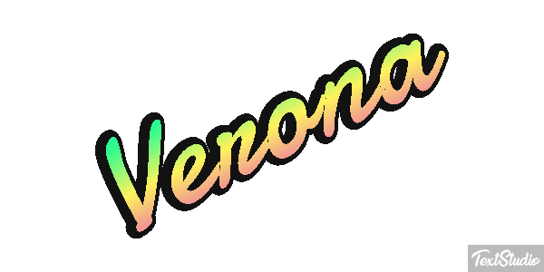 Verona Efecto de texto