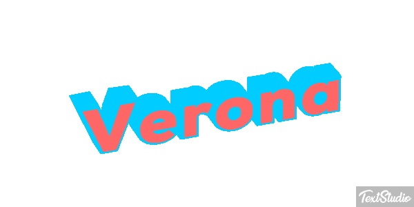 Verona Efecto de texto