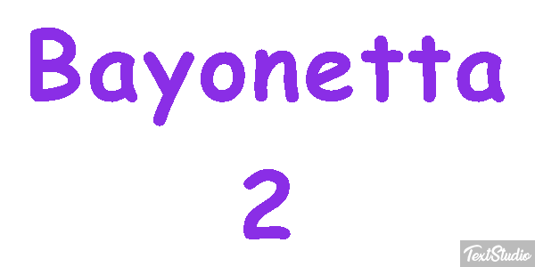 Bayonetta 2 Metin efekti