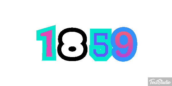 1859 Texteffekt