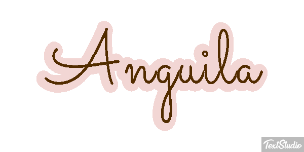 Anguila Efecto de texto