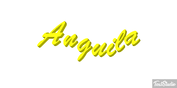 Anguila Efecto de texto