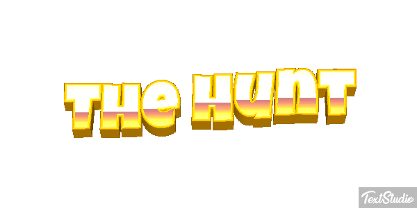 The Hunt Effetto testo
